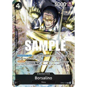 OP02-114SR Borsalino (Alternate Art) (Foil) Single Card