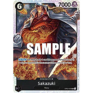 OP02-099SR Sakazuki (Foil) Single Card