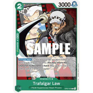 OP02-035C Trafalgar Law Single Card