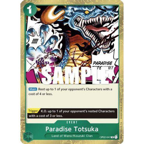 OP02-047R Paradise Totsuka (Foil) - TCGroupAU