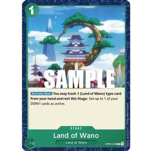 OP02-048C Land of Wano Single Card