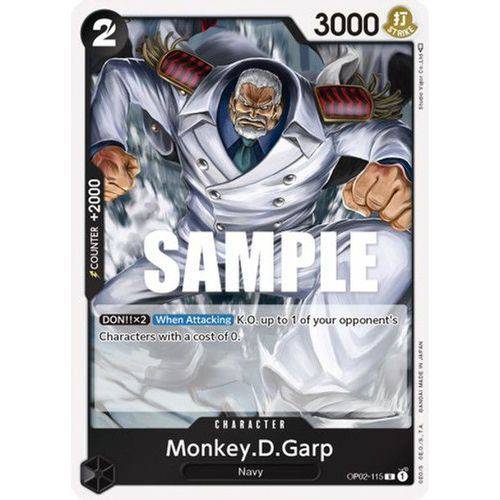 OP02-115R Monkey.D.Garp (Foil) - TCGroupAU