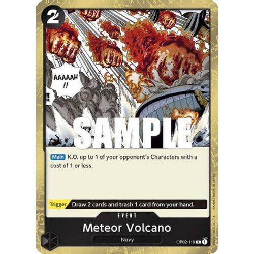 OP02-119R Meteor Volcano (Foil) - TCGroupAU