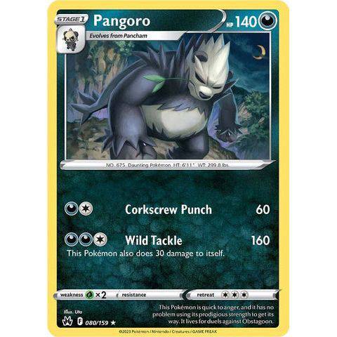 Pangoro (080/159)  - Crown Zenith - Pokemon - TCGroupAU