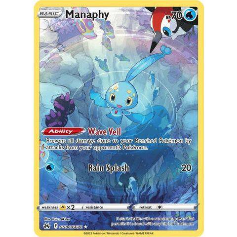 Manaphy (GG06/GG70)  - Crown Zenith - Pokemon - TCGroupAU