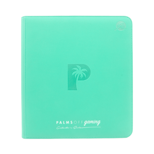 Palms Off Gaming - 12 Pocket Zip Trading Card Binder - Toquoise - TCGroupAU