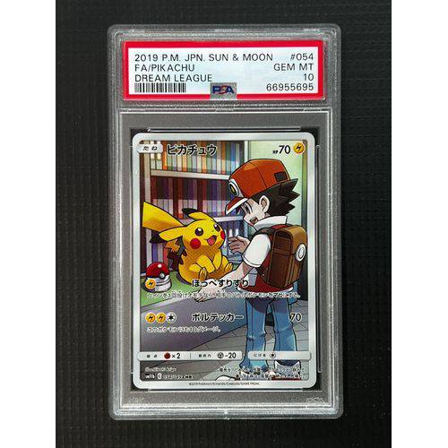 PSA10 Pikachu - 054/049 - Dream League - TCGroupAU