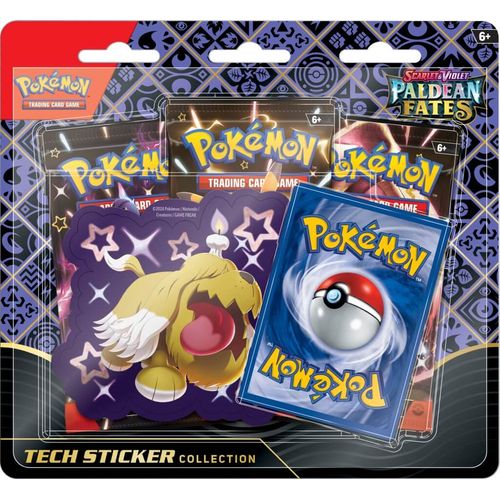Pokémon Trading Card Game - Scarlet & Violet 4.5 - Paldea Fates Booster Tech Sticker Blister - TCGroupAU