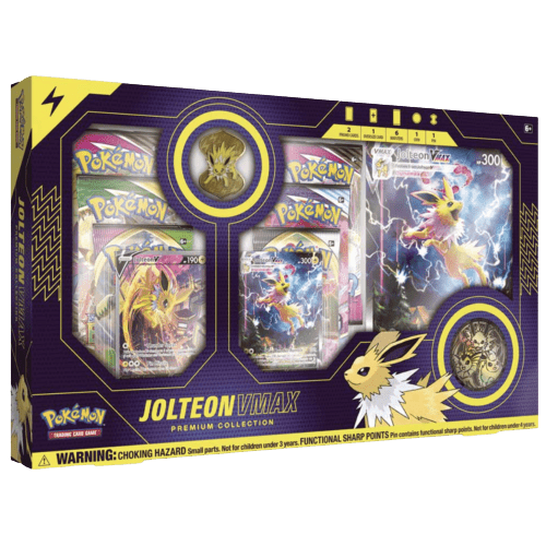 Pokémon Trading Card Game - Eevee Evolution - Vaporeon, Jolteon & Flareon Vmax Premium Collection Booster Box Sets - BUNDLE - TCGroupAU