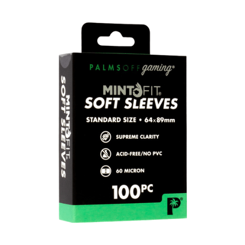 Palms Off Gaming - Mint-Fit Soft Sleeves - 100pc - TCGroupAU