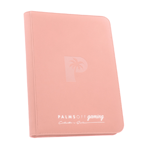 Palms Off Gaming - 9 Pocket Collectors Series Trading Card Binder - Pink - TCGroupAU