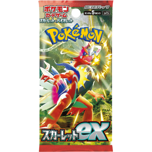 Pokémon Trading Card Game - Scarlet - Pack - Japanese - TCGroupAU