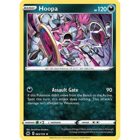 Hoopa (083/159)  - Crown Zenith - Pokemon - TCGroupAU