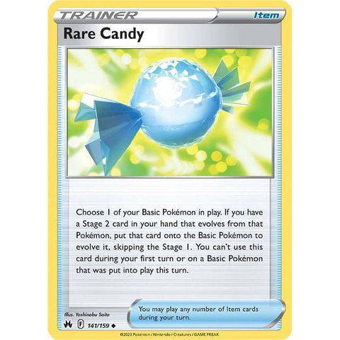Rare Candy (141/159)  - Crown Zenith - Pokemon - TCGroupAU