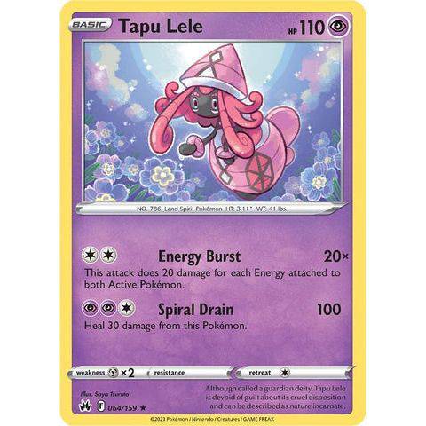 Tapu Lele (064/159)  - Crown Zenith - Pokemon - TCGroupAU