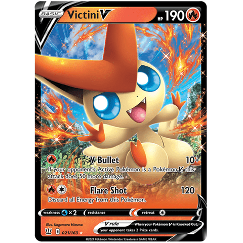 Victini V 021/163 - Battle Styles - Pokemon - TCGroupAU