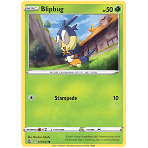 Blipbug 017/163 - Battle Styles - Pokemon - TCGroupAU