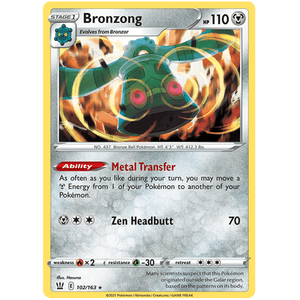 Bronzong 102/163 - Battle Styles - Pokemon - TCGroupAU