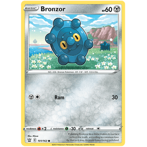 Bronzor 101/163 - Battle Styles - Pokemon - TCGroupAU