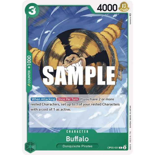 Buffalo OP05-031 C - One Piece Card Game Awakening of the New Era - TCGroupAU