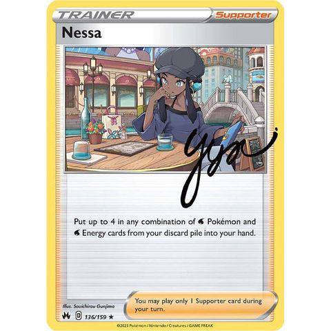 Nessa (136/159)  - Crown Zenith - Pokemon - TCGroupAU