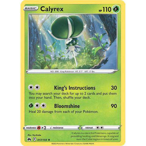 Calyrex (017/159) - Crown Zenith - Pokemon - TCGroupAU