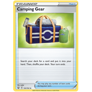 Camping Gear 122/163 - Battle Styles - Pokemon - TCGroupAU