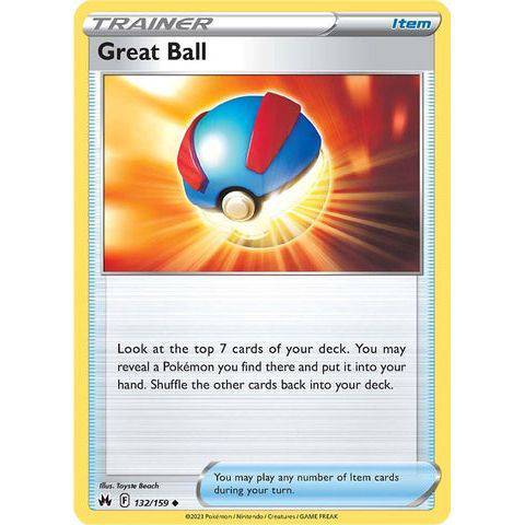 Great Ball (132/159)  - Crown Zenith - Pokemon - TCGroupAU