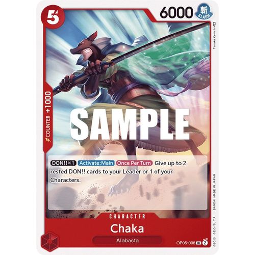 Chaka OP05-008 UC - One Piece Card Game Awakening of the New Era - TCGroupAU