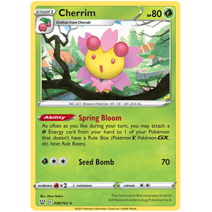 Cherrim 008/163 - Battle Styles - Pokemon - TCGroupAU