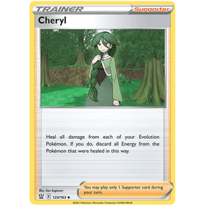 Cheryl 123/163 - Battle Styles - Pokemon - TCGroupAU