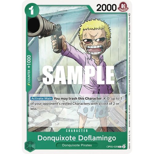 Donquixote Doflamingo OP05-028 C - One Piece Card Game Awakening of the New Era - TCGroupAU