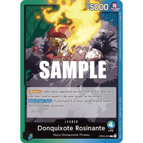 Donquixote Rosinante OP05-022 L - One Piece Card Game Awakening of the New Era - TCGroupAU