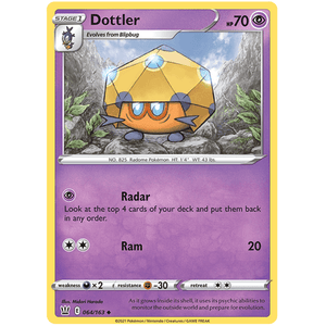 Dottler 064/163 - Battle Styles - Pokemon - TCGroupAU