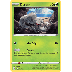Durant 010/163 - Battle Styles - Pokemon - TCGroupAU