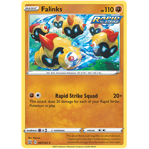 Falinks 083/163 - Battle Styles - Pokemon - TCGroupAU