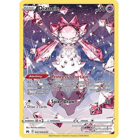 Diancie (GG13/GG70)  - Crown Zenith - Pokemon - TCGroupAU