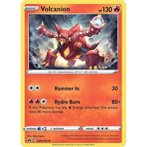 Volcanion (026/159)  - Crown Zenith - Pokemon - TCGroupAU
