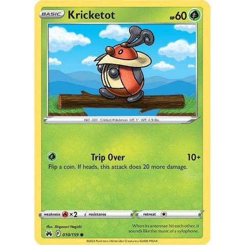 Kricketot (010/159)  - Crown Zenith - Pokemon - TCGroupAU