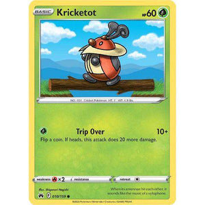 Kricketot (010/159)  - Crown Zenith - Pokemon Single Card