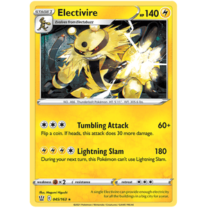 Electivire 045/163 - Battle Styles - Pokemon - TCGroupAU