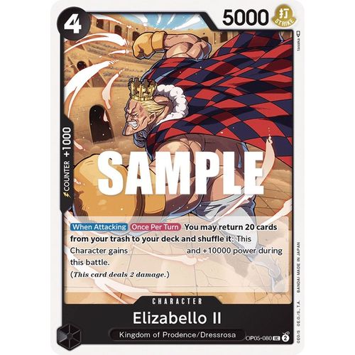 Elizabello II OP05-080 UC - One Piece Card Game Awakening of the New Era - TCGroupAU