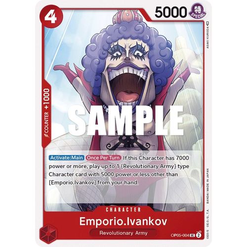 Emporio.Ivankov OP05-004 UC - One Piece Card Game Awakening of the New Era - TCGroupAU