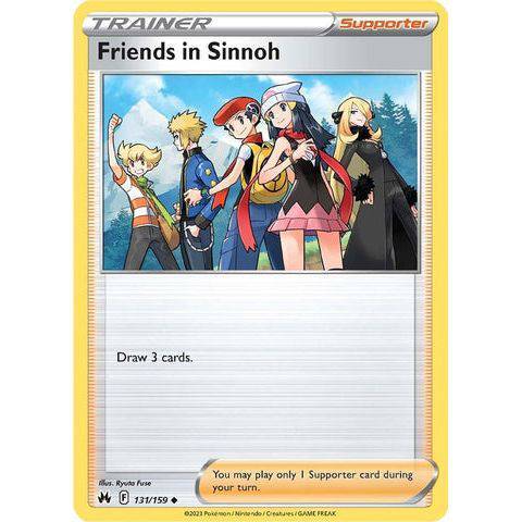 Friends in Sinnoh (131/159)  - Crown Zenith - Pokemon - TCGroupAU