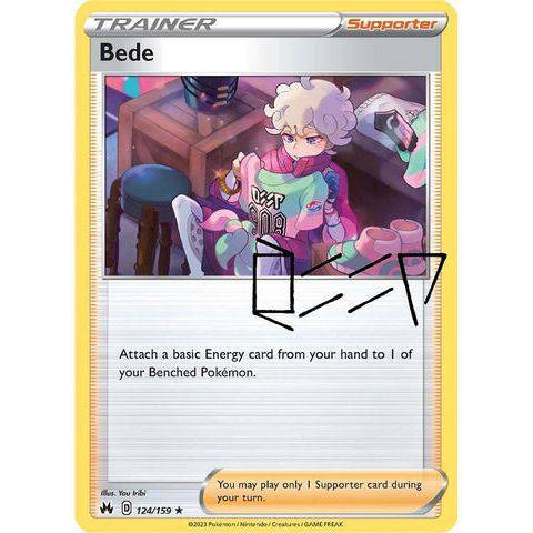 Bede (124/159)  - Crown Zenith - Pokemon - TCGroupAU