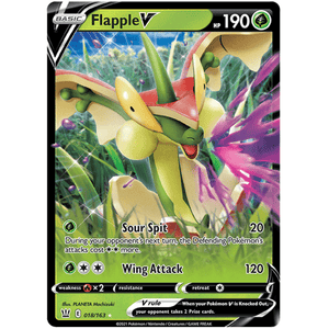 Flapple V 018/163 - Battle Styles - Pokemon - TCGroupAU