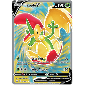 Flapple V 143/163 - Battle Styles - Pokemon - TCGroupAU