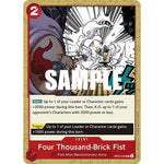 Four Thousand OP05-020 UC - Brick Fist - One Piece Card Game Awakening of the New Era - TCGroupAU