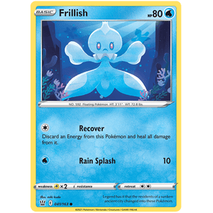 Frillish 041/163 - Battle Styles - Pokemon - TCGroupAU