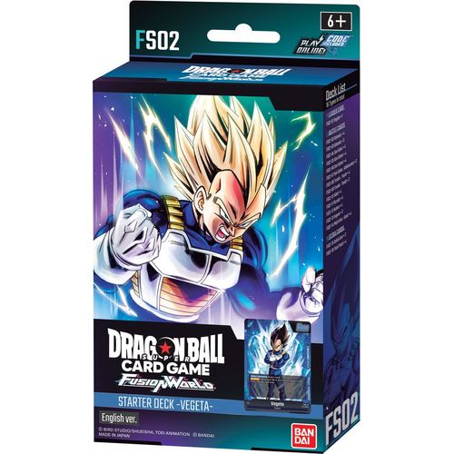 Dragon Ball Super Card Game - Fusion World - Vegeta [FS02] Starter Deck - PokéBox Australia